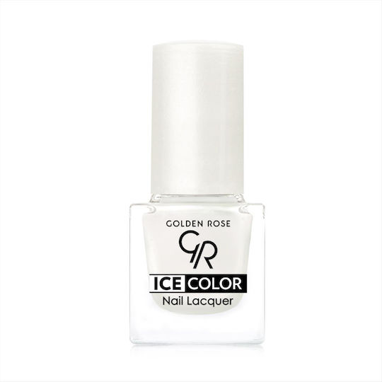 Golden Rose Ice Farbe Glossy Nagellack Lang anhaltende Weiß 101 6ml
