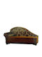 Fabric Recliner Brown L160xW90xH90cm