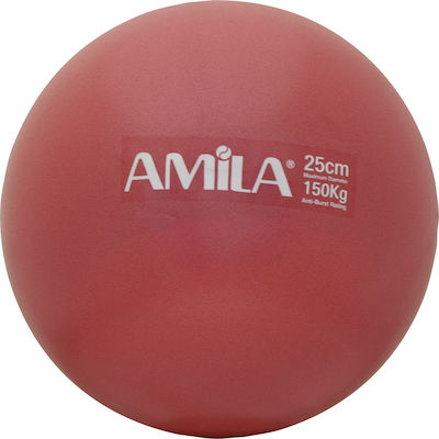 Amila Mini Übungsbälle Pilates 25cm 0.2kg in Rot Farbe