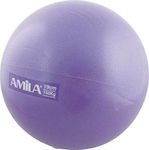 Amila Mini Μπάλα Pilates 19cm, 15kg σε μωβ χρώμα