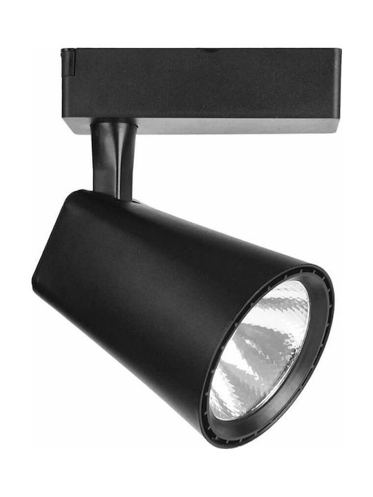 Vivalux Club Led Single LED Warm White Spot in Black Color