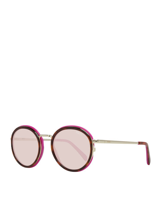 Emilio Pucci Ochelari de soare Πολύχρωμα cu Cadru & Roz Lentilă