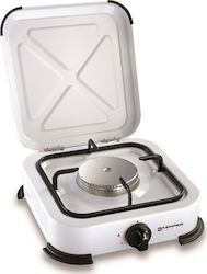 Kemper Liquid Gas Countertop Single Burner White