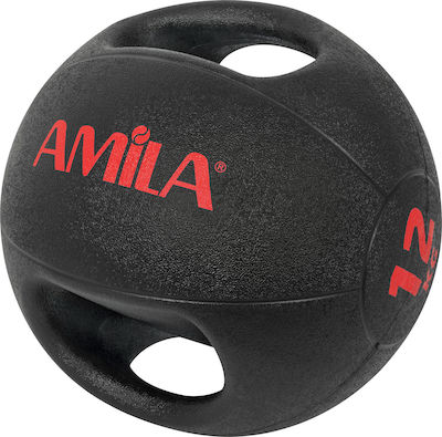 Amila Medicine Ball 28cm 12kg Black