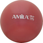 Amila 48433 Mini Pilates Ball 19cm 1.50kg Red