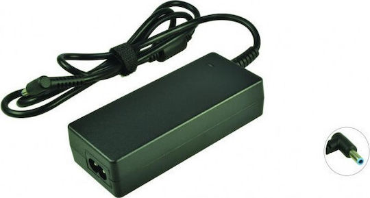 2 Power Laptop Charger 45W 19.5V 2.31A for HP with Detachable Power Cable
