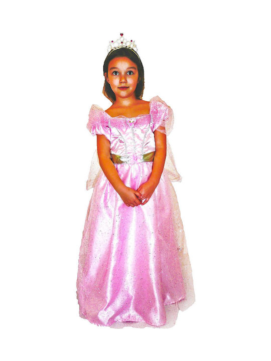 Kids Carnival Costume Pink Princess