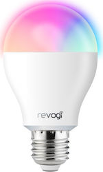 Revogi Bec inteligent LED 8W pentru Soclu E27 Alb natural 600lm Reglabil în intensitate