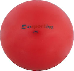 inSPORTline Mini Pilates Ball 17cm 3kg Red