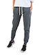 Body Action Pantaloni de trening pentru femei cu cauciuc Gri