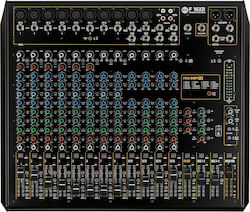 RCF F 16 XR Analoge Konsole 16 Kanäle mit Phantom Power & 10 XLR-Eingänge