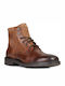 Geox Alberick Men's Military Boots Tabac Brown