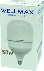 Wellmax LED 50W E27 Φυσικό Λευκό