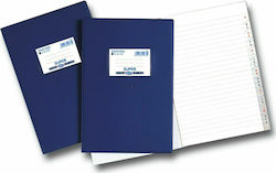 Skag Notebook Ruled B5 50 Sheets Super Διεθνες Blue 1pcs