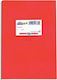 Skag Notebook Ruled B5 50 Sheets Neon Red 1pcs