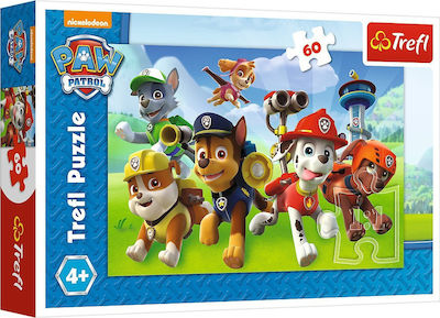 Kinderpuzzle Paw Patrol Ready To Action für 4++ Jahre 60pcs Trefl