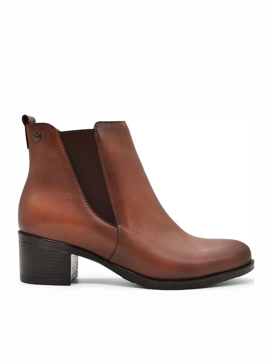 Ragazza Leather Women's Ankle Boots with Medium...