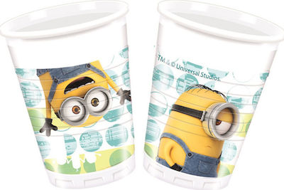 Set of 8 glasses MINIONS