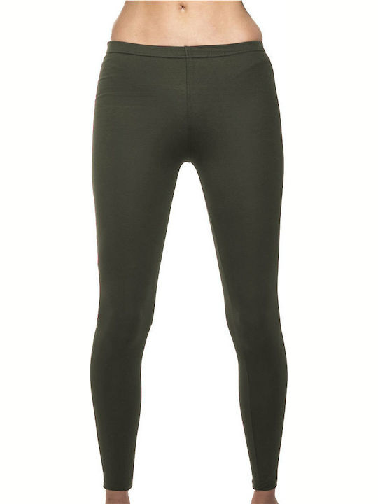 Bodymove Frauen Lang Leggings Khaki