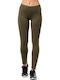 Frauen Lang Leggings Khaki