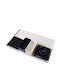 Espiel Ceramic Dessert Divided Serving Tray with 5 Positions Black 28.4x18.2x5.2cm 6pcs