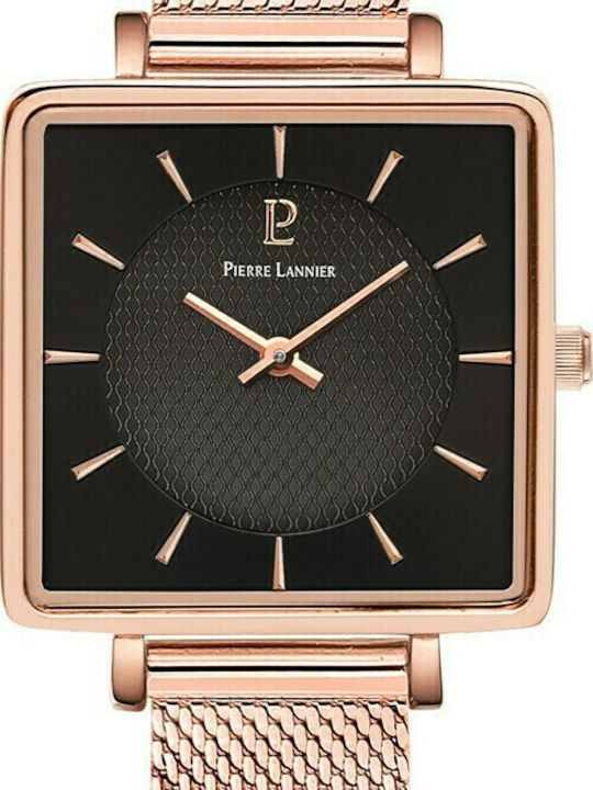 Pierre Lannier Damen Uhr mit Rose Gold Metallar...