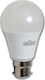 Universe LED Bulb 8W for Socket B22 and Shape A60 Cool White 720lm