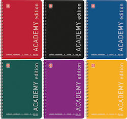 Typotrust Σπιράλ Τετράδιο Ριγέ Α4 90 Φύλλων 3 Θεμάτων Academy (Διάφορα Σχέδια/Χρώματα)