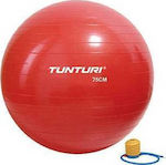 Tunturi Übungsbälle Pilates 75cm, 1.215kg in Rot Farbe