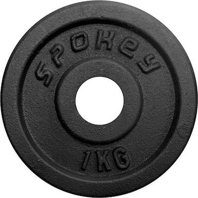 Spokey Sinis Set Discuri Metalice 1 x 1kg Ø29mm