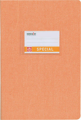 Typotrust Notebook Ruled B5 50 Sheets Special Jeans Orange 1pcs