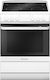 Morris Aragaz 77lt cu Plite Ceramice L60cm. White