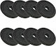 vidaXL Set of Plates Metal 8 x 2.5kg Φ30mm