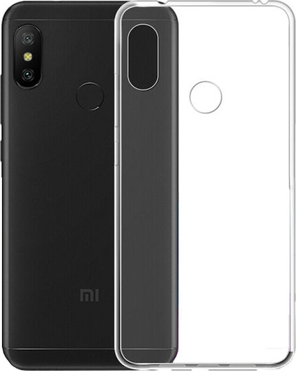 Umschlag Rückseite Silikon Transparent (Xiaomi Mi 8 Lite)