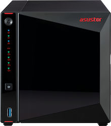 Asustor NIMBUSTOR 4 (AS5304T) NAS Tower με 4 θέσεις για HDD/SSD και 2 θύρες Ethernet