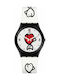 Swatch Fishy Fishυ Watch with White Rubber Strap