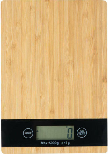 JK Home Decoration 51117 Digital Kitchen Scale Up To 5kg Brown