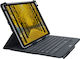 Logitech Flip Cover with Keyboard in English US Black (Universal 9-10.1")