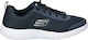 Skechers Dyna-Lite Herren Sportschuhe Laufen Blau