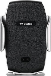 WK Charging Holder Device Mount with Wireless Charging Black WK Charging Holder Device Mount with Wireless Charging Black