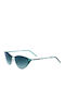 Italia Independent Damen Sonnenbrille mit Türkis Metall Gestell 0203.038.000