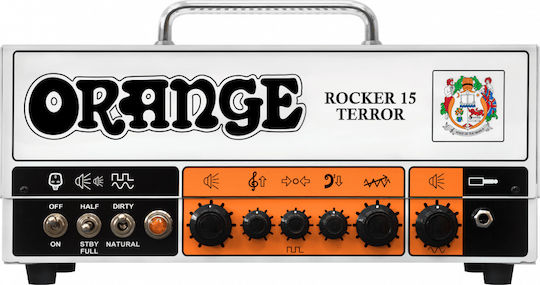 Orange Rocker 15 Terror Tube Head for Electric Guitar 15W White