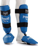 Force1 F-1118 Shin Guards Adults Blue