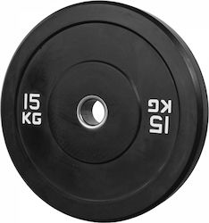 Optimum Δίσκος Ολυμπιακού Τύπου Λαστιχένιος 1 x 15kg Φ50mm Optimum Δίσκος Ολυμπιακού Τύπου Λαστιχένιος 1 x 15kg Φ50mm