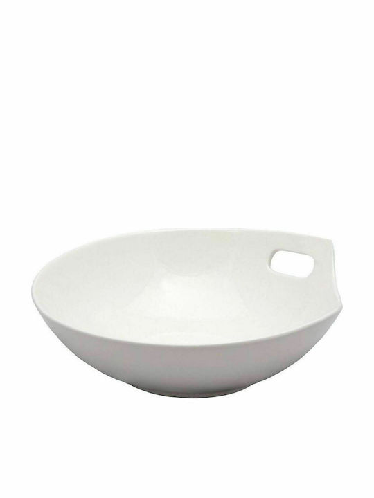 Espiel Salad Bowl Ceramics Λευκή 20.3x20.3x7cm 1pcs
