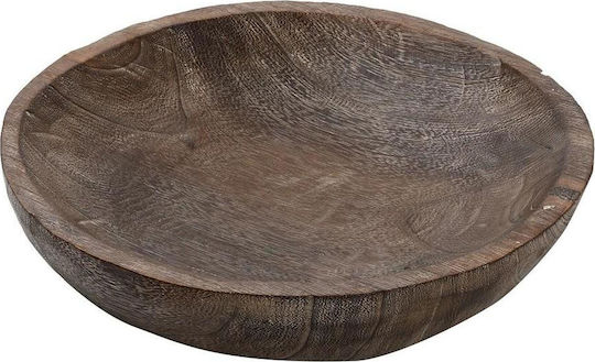 Espiel Decorative Bowl Brown 26x26x6cm