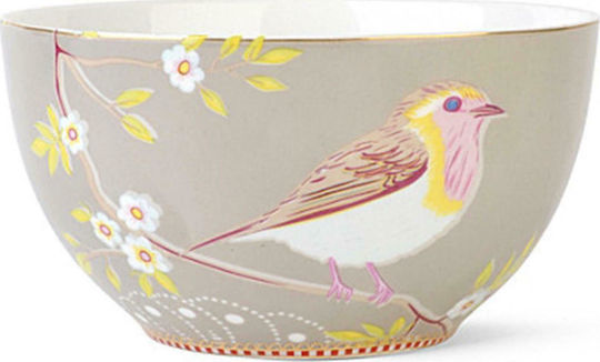 PiP Studio Early Bird Salatieră din Porțelan Verde 15x15x8cm 1buc