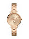 Fossil Kalya Watch with Pink Gold Metal Bracelet