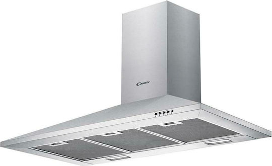 Candy CCE119/1X Каминен аспиратор 90см Inox