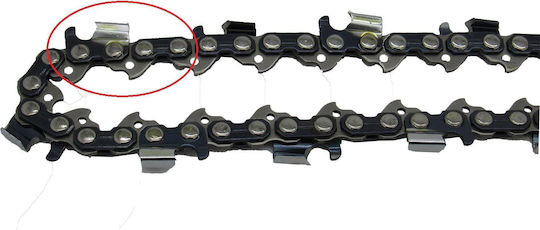 Visco Parts 363-72ΜΣ Αλυσίδα Αλυσοπρίονου με Βήμα 3/8", Πάχος Οδηγών .063"-1.6mm & Αριθμό Οδηγών 72Ε